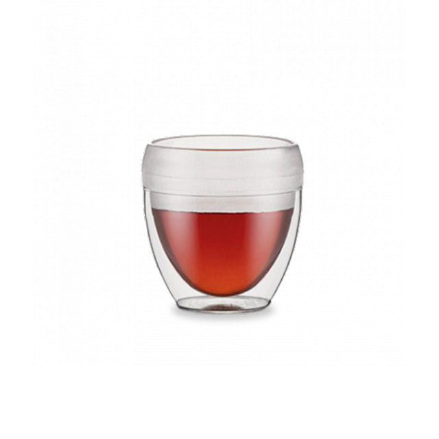 Bodum, Bodum Pavina Outdoor Set of 2 Double Wall Tumblers, 0.25l, 11848-10SA, Redber Coffee