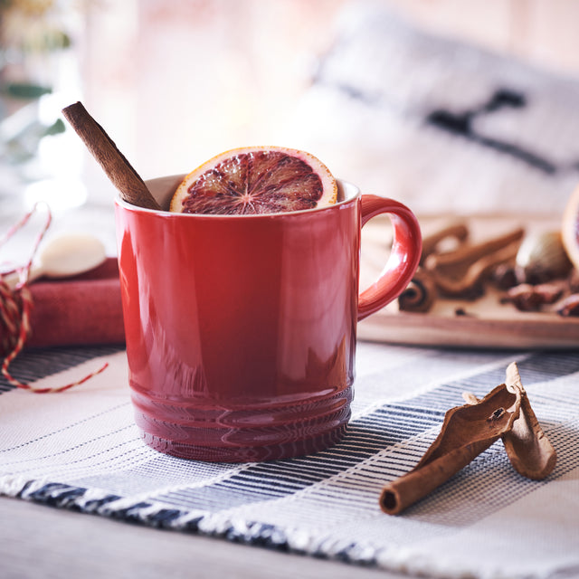 Le Creuset, Le Creuset Stoneware Mug - Cerise, Redber Coffee