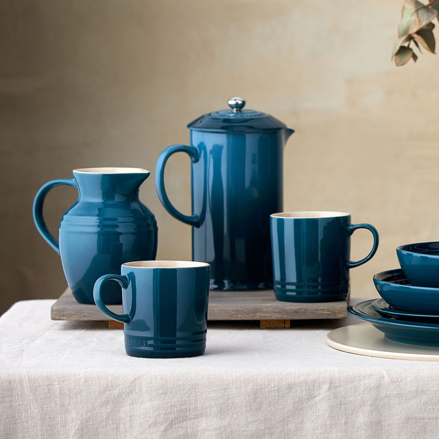 Le Creuset, Le Creuset Stoneware Mug - Deep Teal, Redber Coffee