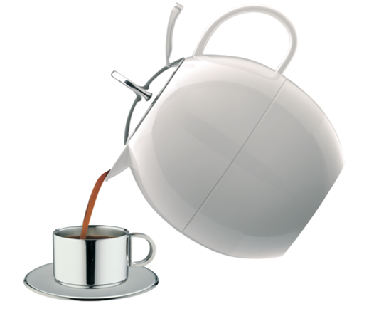 Elia, Elia Egg Shaped Coffee Jug 1.0 L - White, Redber Coffee