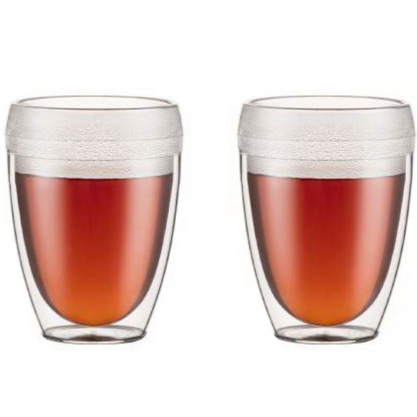 Bodum, Bodum Pavina Outdoor Set of 2 Double Wall Tumblers, 0.35l, 11849-10SA, Redber Coffee