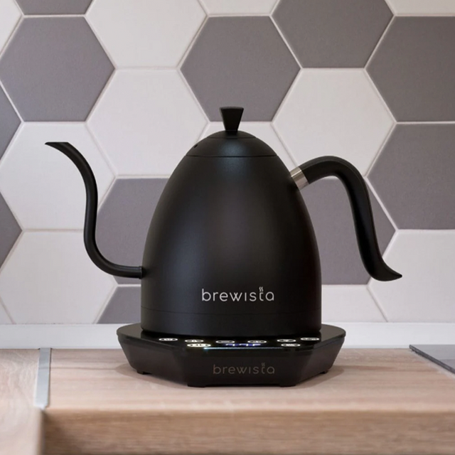 Brewista, Brewista Artisan 1L Gooseneck Variable Kettle - Black, Redber Coffee