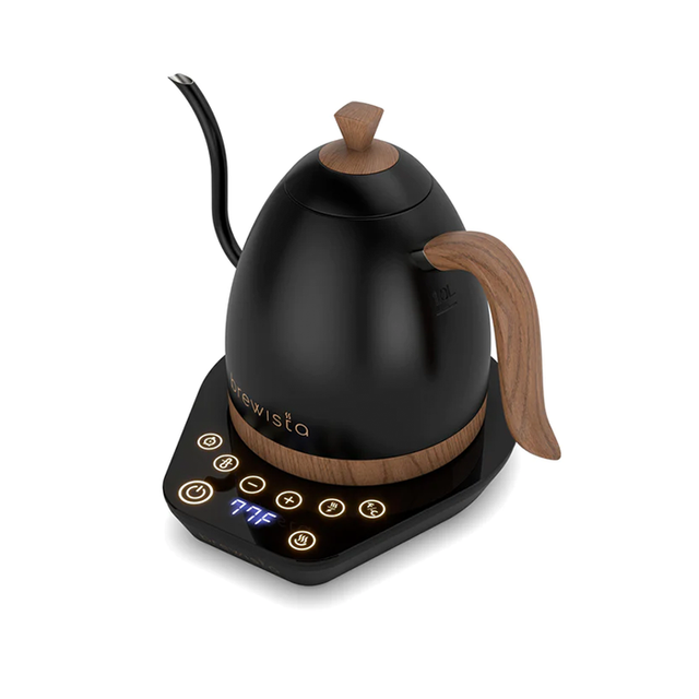 Brewista, Brewista Artisan 1L Gooseneck Variable Kettle - Matte Black, Redber Coffee