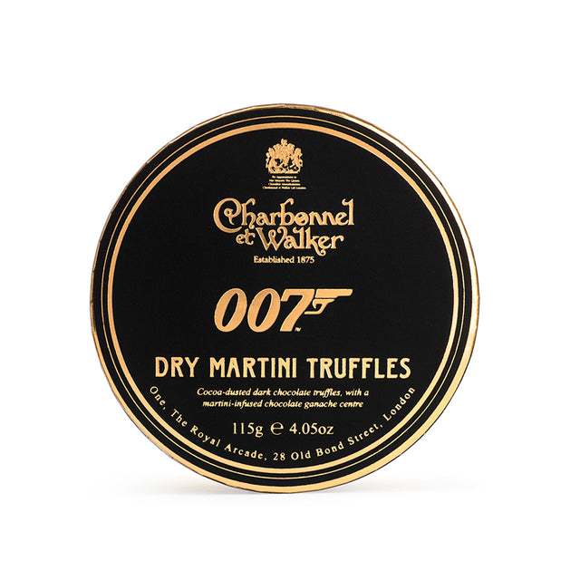 Charbonnel Et Walker, Charbonnel Et Walker James Bond 007 Dry Martini Truffles Chocolates 115g, Redber Coffee