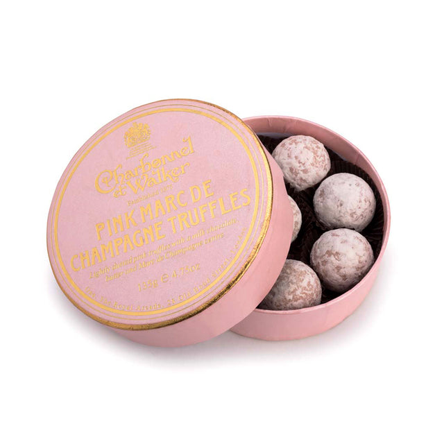 Charbonnel Et Walker, Charbonnel Et Walker Pink Marc de Champagne Chocolates, Redber Coffee