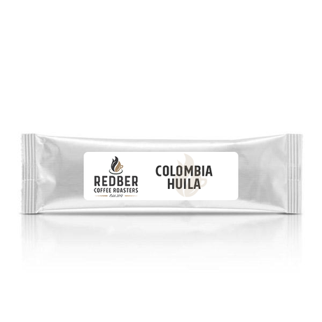 Redber, COLOMBIA, HUILA - Dark Roast (Filter Ground / 40 Sachets), Redber Coffee