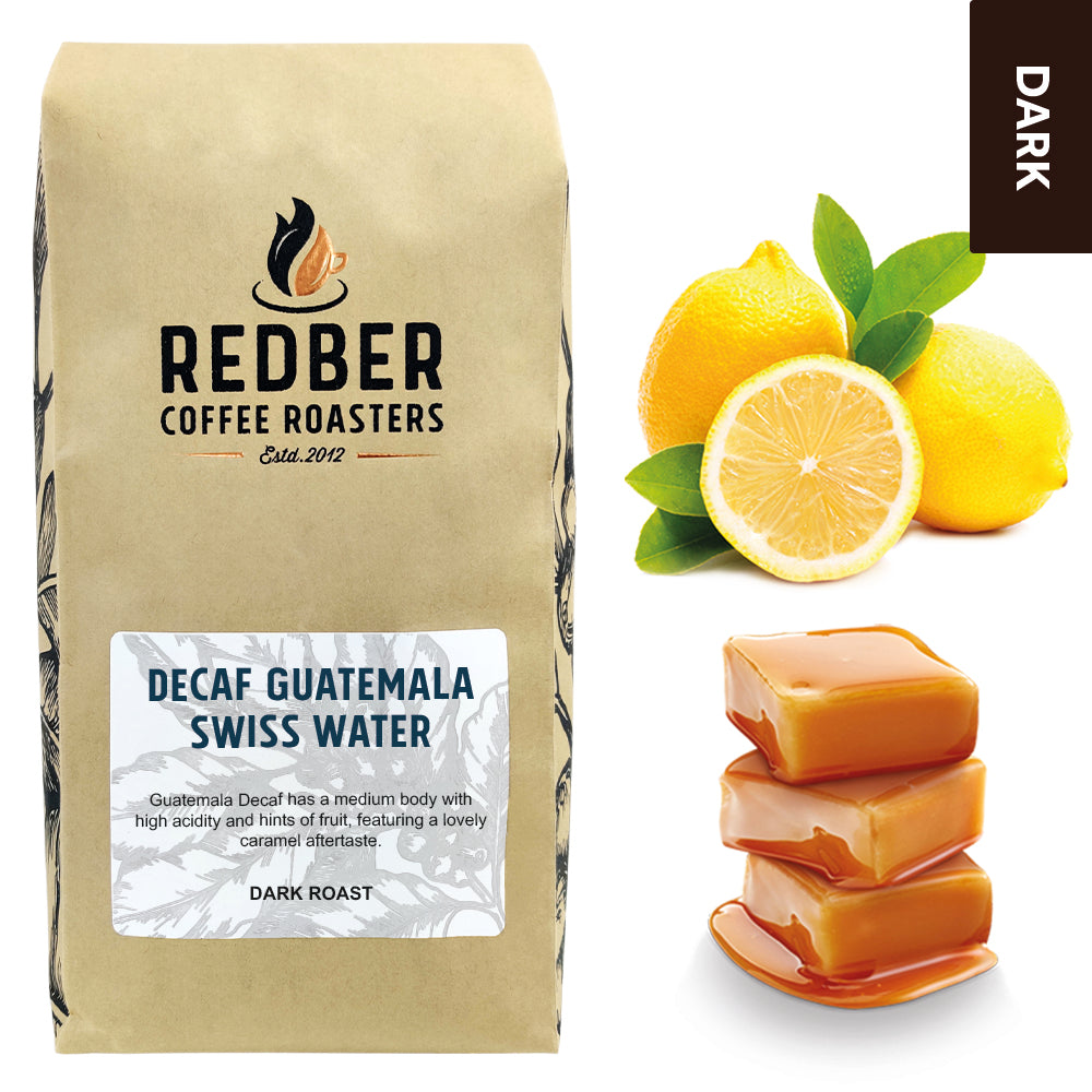 Redber, GUATEMALA DECAF SWISS WATER - Dark Roast, Redber Coffee