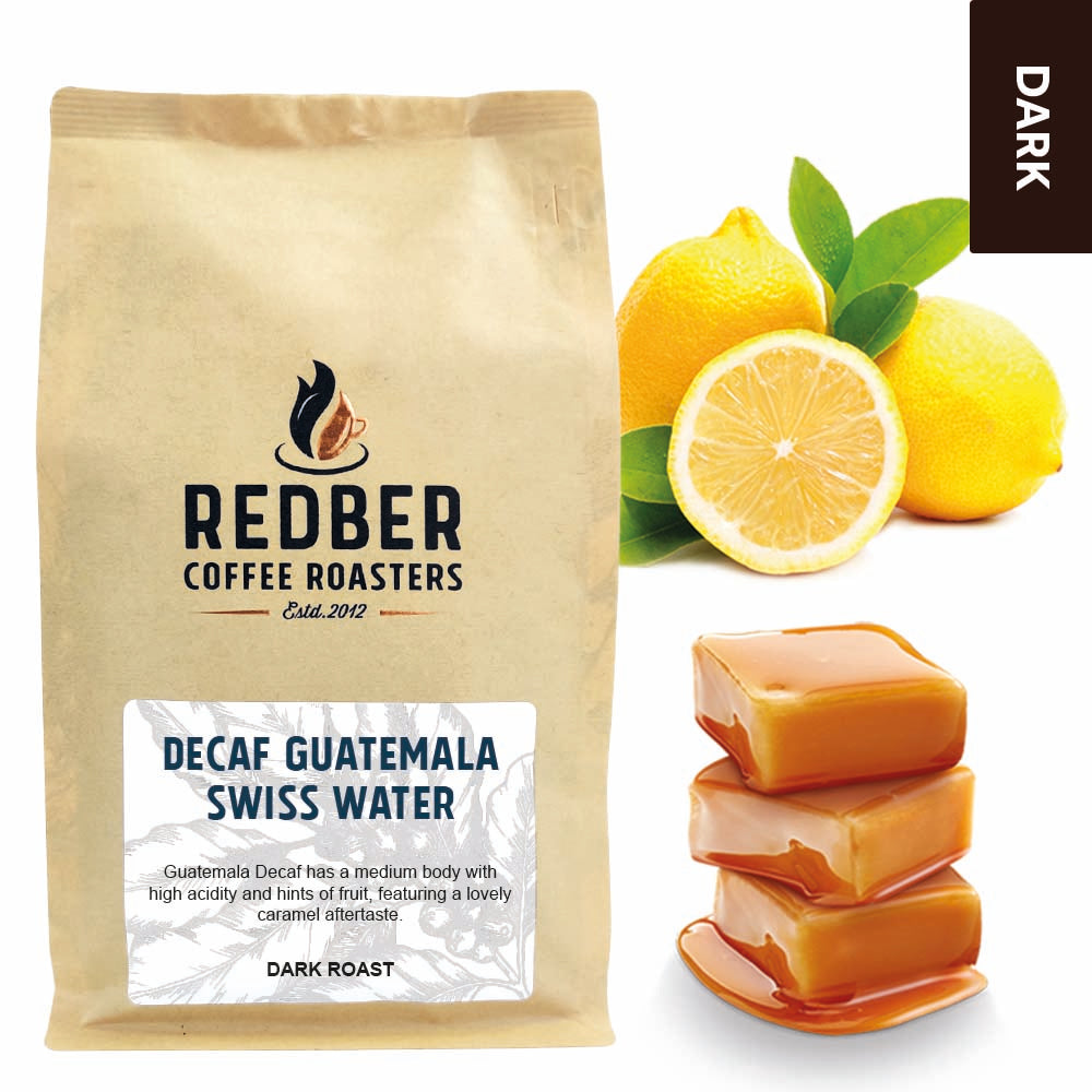 Redber, GUATEMALA DECAF SWISS WATER - Dark Roast, Redber Coffee