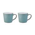 Denby, Denby Azure 2 Piece Cascade Mug Set, Redber Coffee