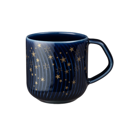 Denby, Denby Porcelain Arc Blue Stars Large Mug, Redber Coffee