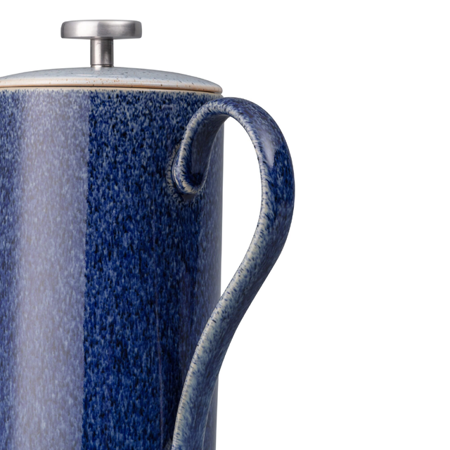 Denby, Denby Studio Blue Cobalt Brew Cafetiere, Redber Coffee