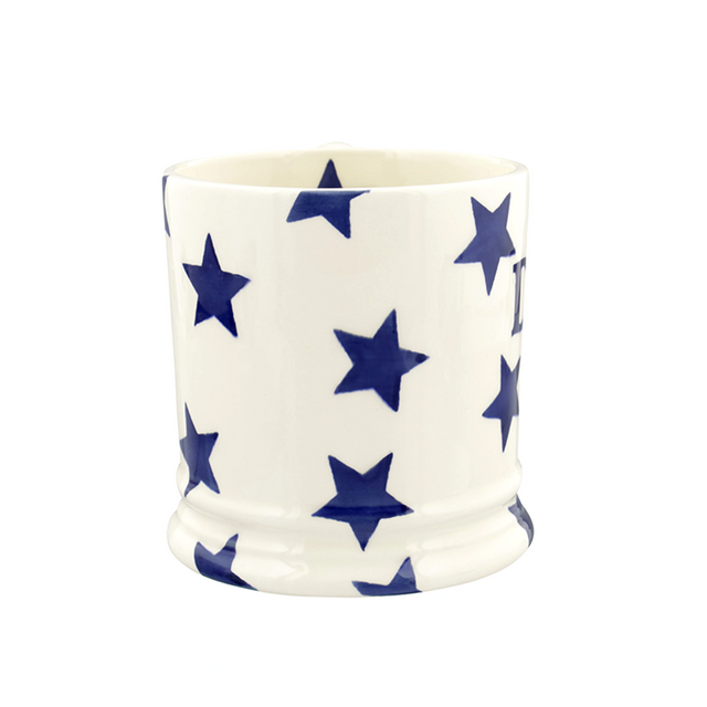 Emma Bridgewater, Emma Bridgewater Blue Daddy Star Mug - 1 Pint, Redber Coffee