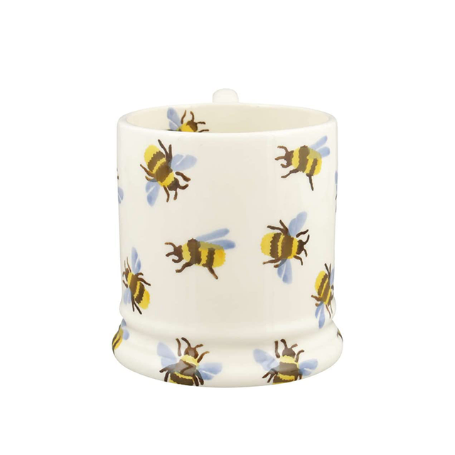 Emma Bridgewater, Emma Bridgewater Bumblebee Mug - 1/2 Pint, Redber Coffee