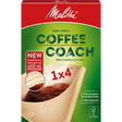 Melitta, Melitta Coffee Coach Coffee Filters (Size 1x4 - 40 pack), Redber Coffee