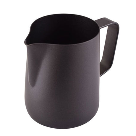 Redber, TEFLON - MILK PITCHER - Teflon Coated, Black (600ml/20oz), Redber Coffee