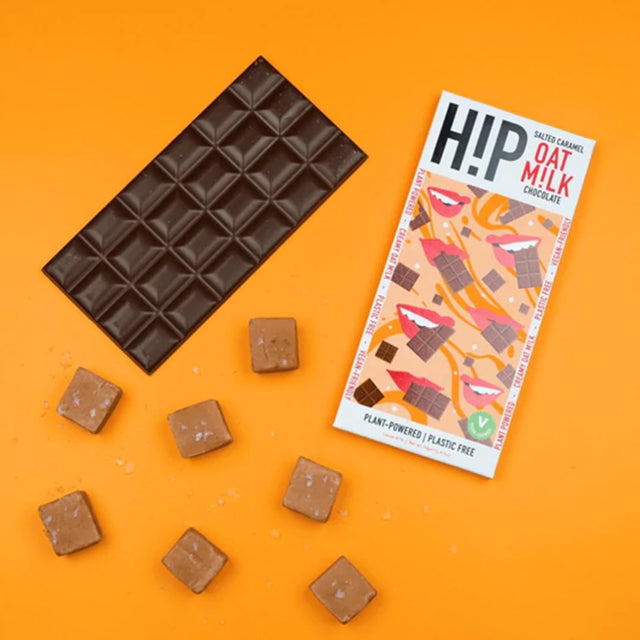 H!P, H!P Oat M!lk Chocolate Bar - Salted Caramel, Redber Coffee