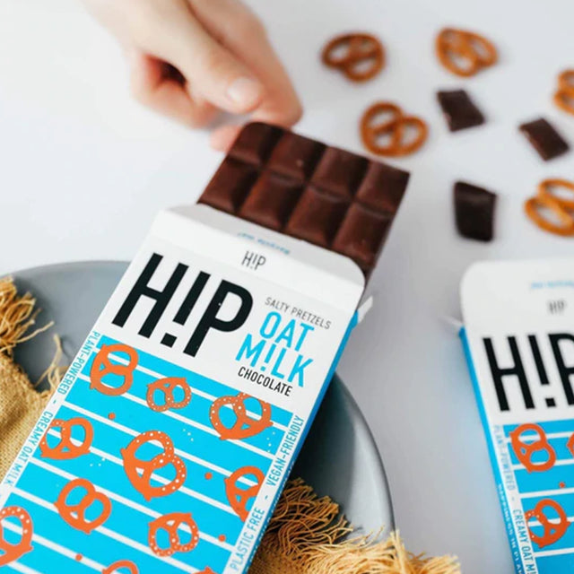 H!P, H!P Oat M!lk Chocolate Bar - Salty Pretzel, Redber Coffee