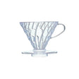 Hario, Hario V60 02 (2 Cups ) Plastic Coffee Dripper - Clear, Redber Coffee