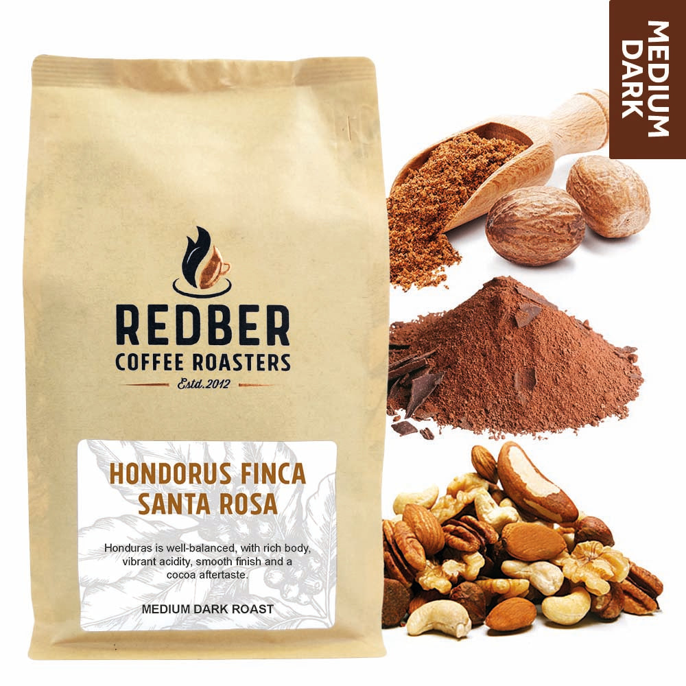 Redber, HONDURAS SHG FINCA SANTA ROSA - Medium-Dark Roast Coffee, Redber Coffee