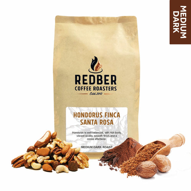 Redber, HONDURAS SHG FINCA SANTA ROSA - Medium-Dark Roast Coffee, Redber Coffee