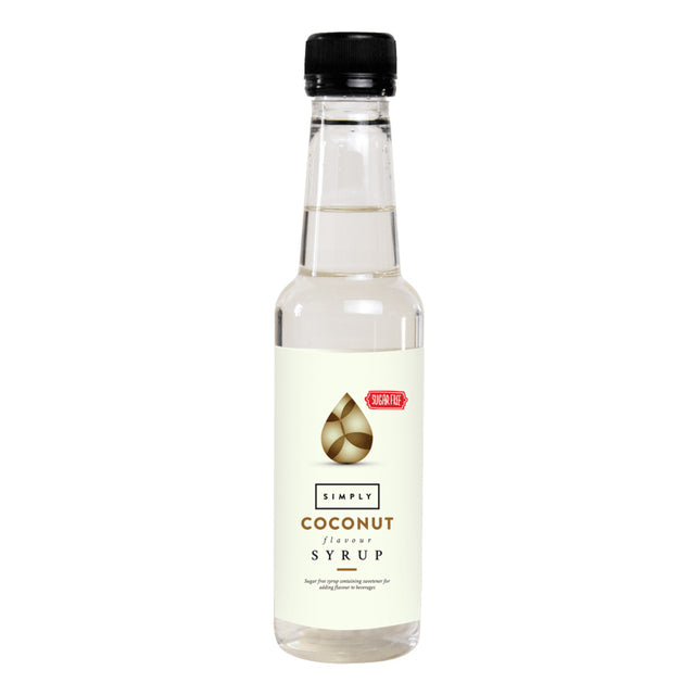 IBC, Simply Coffee Syrup 250ml,  Sugar Free  - Coconut, Redber Coffee