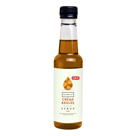 IBC, Simply Coffee Syrup 250ml,  Sugar Free  - Crème Brûlée, Redber Coffee