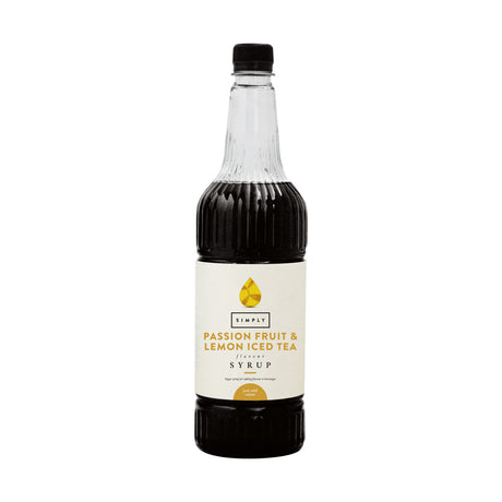 IBC, Simply Iced Tea Syrup 1L - Passion Fruit & Lemon, Redber Coffee