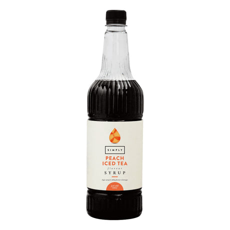 IBC, Simply Iced Tea Syrup 1L - Peach, Redber Coffee