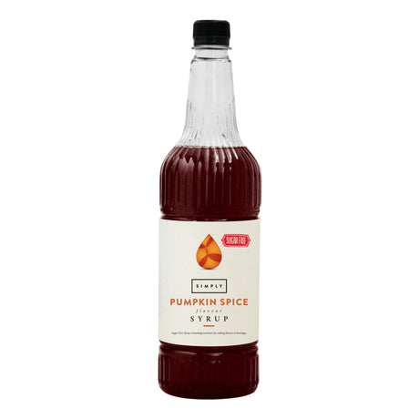 IBC, Simply Coffee Syrup 1L, Sugar Free - Pumpkin Spice, Redber Coffee