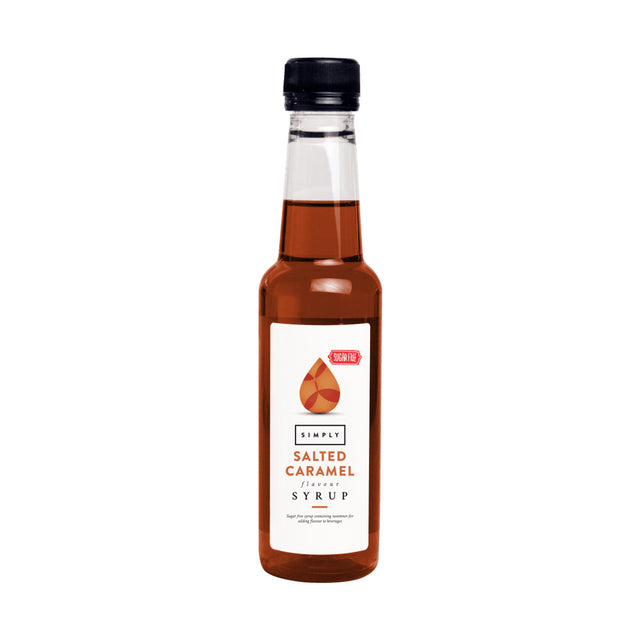 IBC, Simply Coffee Syrup 250ml,  Sugar Free  - Salted Caramel, Redber Coffee