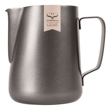 Espresso Gear, ESPRESSO GEAR - MILK PITCHER - Teflon Coated, Black (350ml/12oz), Redber Coffee