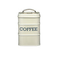 KitchenCraft, KitchenCraft Living Nostalgia Coffee Tin - Antique Cream, Redber Coffee