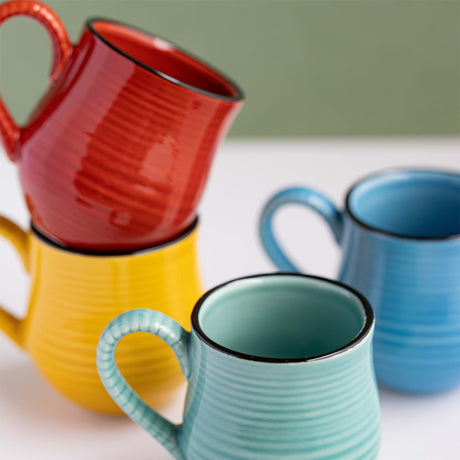 La Cafetière, La Cafetière Mysa Ceramic Espresso Mugs, Set of 4, Redber Coffee