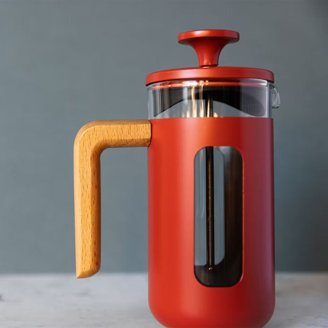 La Cafetière, La Cafetière Pisa 3-Cup Cafetiere - Red, Redber Coffee