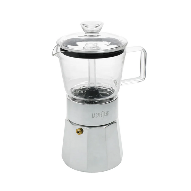 La Cafetière Verona Glass 6-cup Espresso Maker