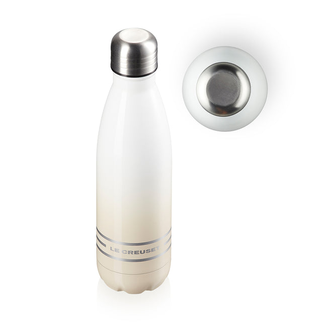 Le Creuset, Le Creuset Hydration Water Bottle 500ml - Meringue, Redber Coffee