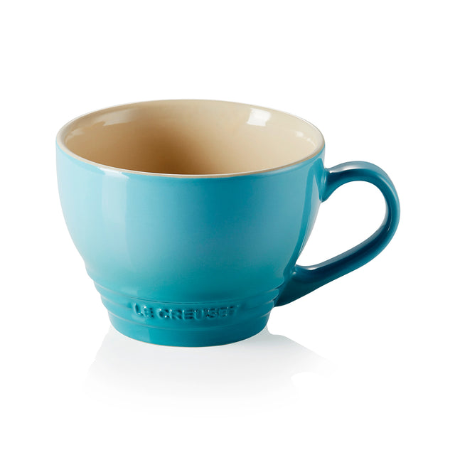 Le Creuset, Le Creuset Stoneware Grand Mug - Teal, Redber Coffee