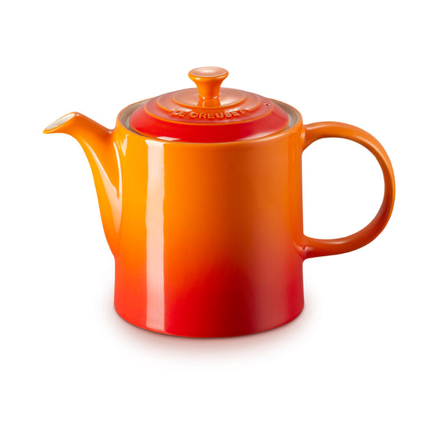 Le Creuset, Le Creuset Stoneware Grand Teapot - Volcanic Red, Redber Coffee