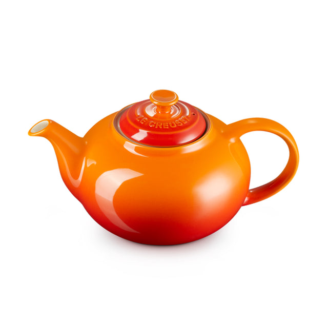 Le Creuset, Le Creuset Stoneware Classic Teapot - Volcanic, Redber Coffee