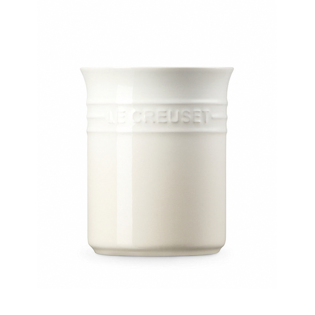 Le Creuset Stoneware Small Utensil Jar - Meringue