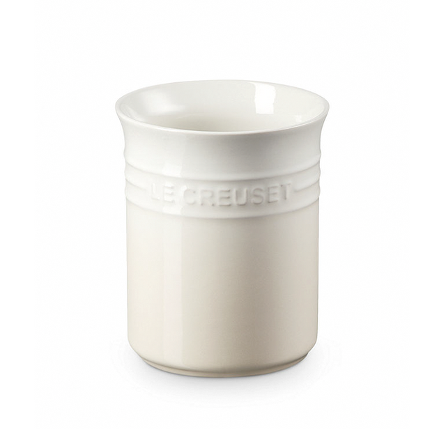 Le Creuset Stoneware Small Utensil Jar - Meringue