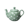 London Pottery, London Pottery Farmhouse 4 Cup Teapot - Green With White Spots, Redber Coffee