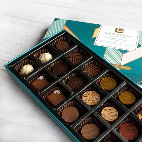 Love Cocoa, Love Cocoa The Signature Chocolate Truffle Selection Box, Redber Coffee