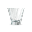 Loveramics, Loveramics Urban Glass Twisted Cappuccino Glass 180ml - Clear, Redber Coffee