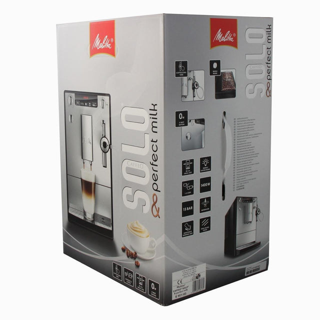 Melitta, Melitta Caffeo Solo & Perfect Milk (Silver) E957-101, Redber Coffee