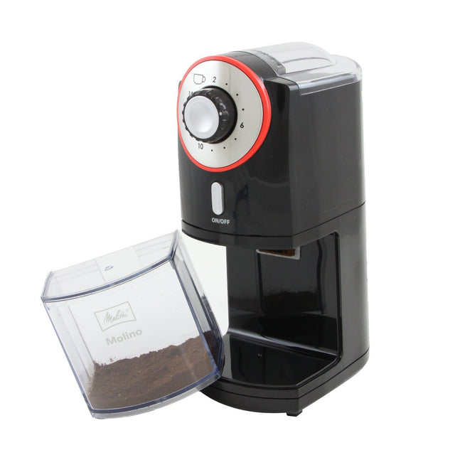 Melitta, Melitta MOLINO Electric Burr Coffee Grinder, Redber Coffee