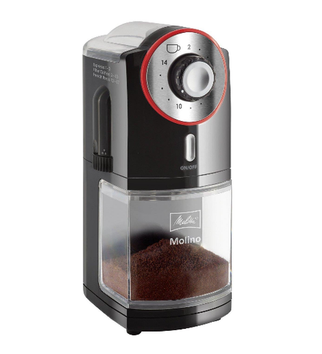 Melitta, Melitta MOLINO Electric Burr Coffee Grinder, Redber Coffee