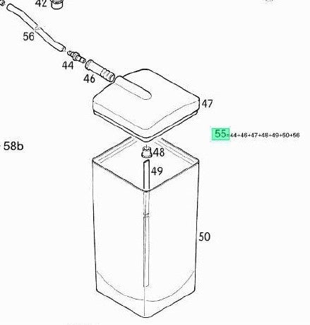 Melitta, Melitta Spare Milk Tank for Caffeo CI (6617929), Redber Coffee