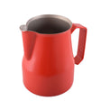 Redber, Motta Teflon Foaming Jug 500ml / 17oz. - Red, Redber Coffee