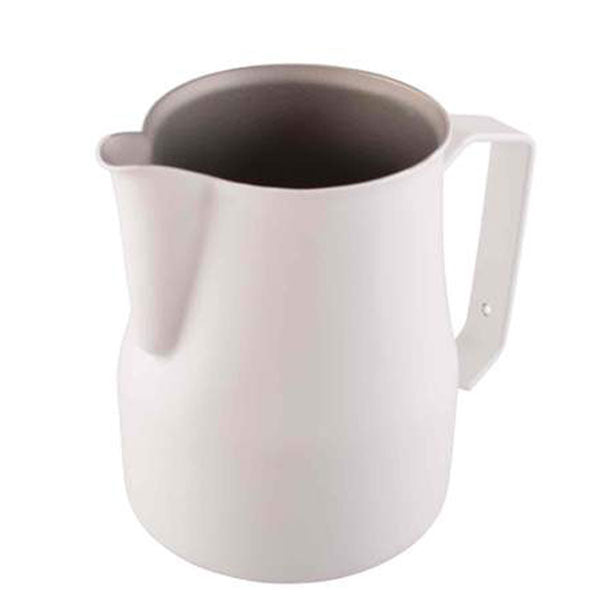 Redber, Motta Teflon Foaming Jug 750ml / 25oz. - White, Redber Coffee